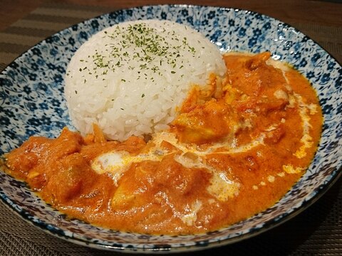 簡単！フライパンで作るむね肉のバターチキンカレー